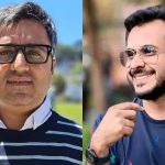 Shark Tank India’s Aman Gupta shares a picture with Ashneer Grover at a recent party, netizens say “dono ke beech itni duri…”